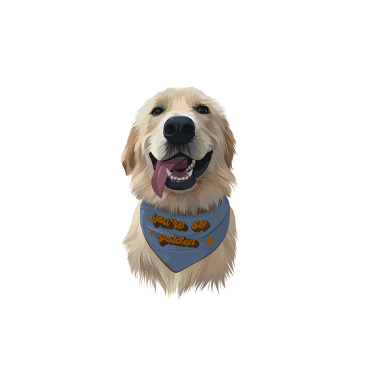 Custom Pet Portrait for Photobook